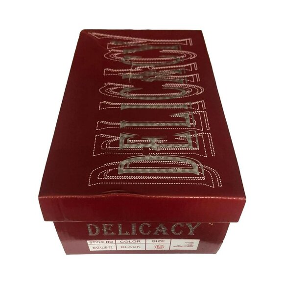 Rhinestone Mid Block Heel Sandal - Picture 6 of 6